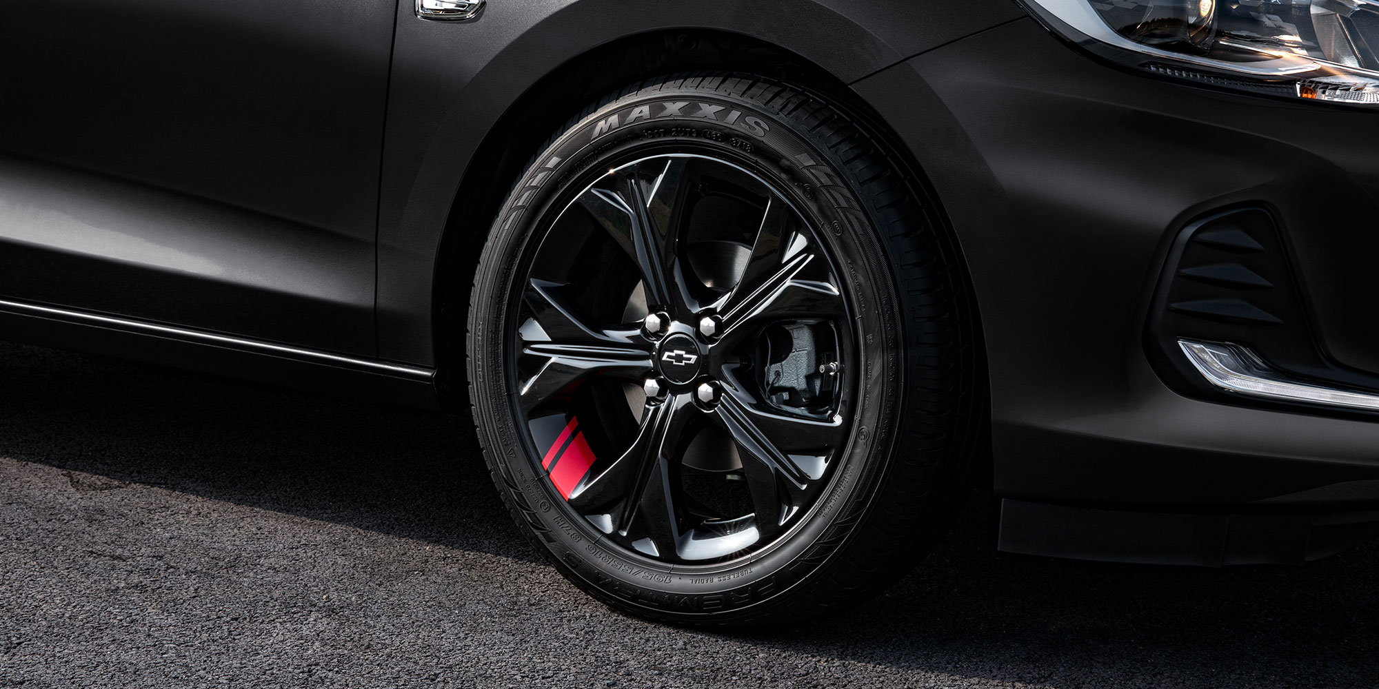 Rines en aluminio redline de 16 pulgadas para Chevrolet Onix 2025, sedán